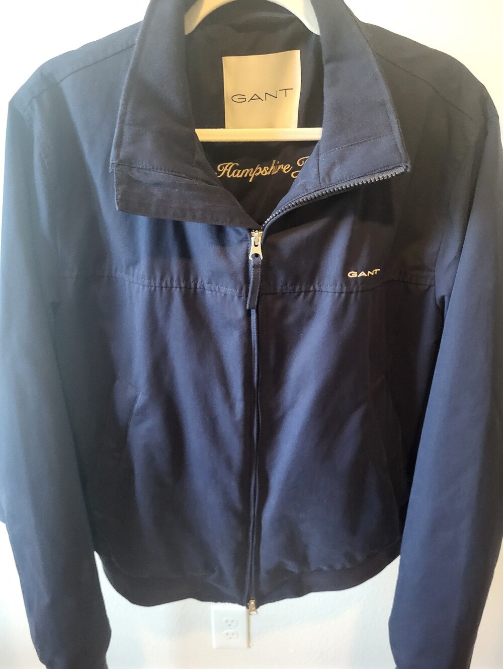 GANT Men's Navy Hampshire Jacket